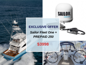 Exclusive offer – Sailor Fleet One + Prepaid 250
